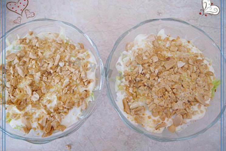 Chicken Cabbage Salad with Peanuts