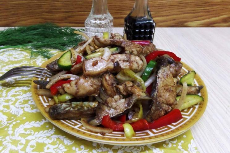 Spicy Korean Fish Salad Recipe