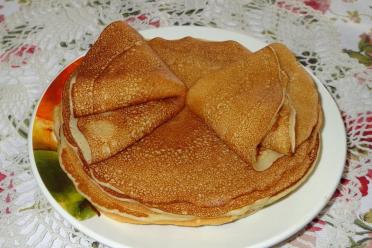 Fluffy Milk Pancakes
