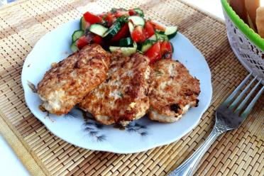 Juicy Chicken Cutlets in Milk
