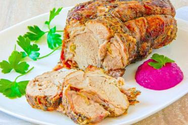 Oven-Baked Pork Neck Roast
