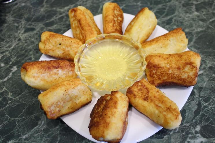 Quick & Fluffy Cottage Cheese Sticks