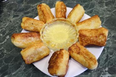 Quick & Fluffy Cottage Cheese Sticks