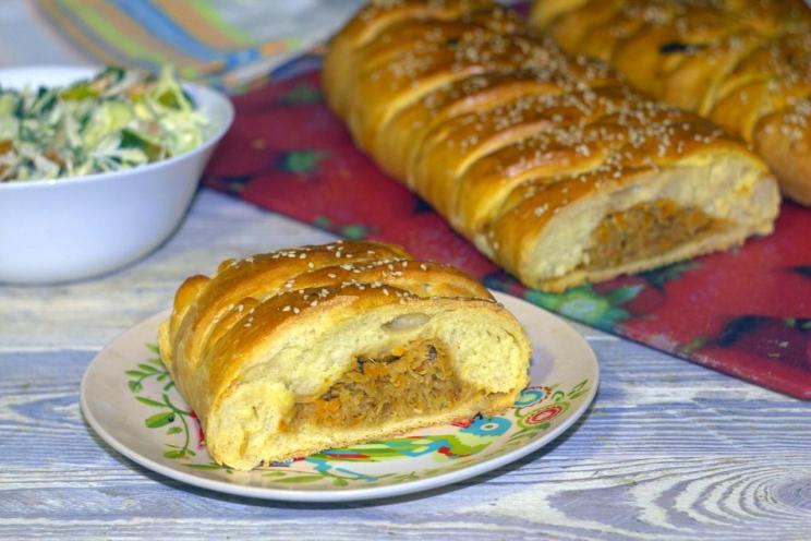 Cabbage and Egg Pie