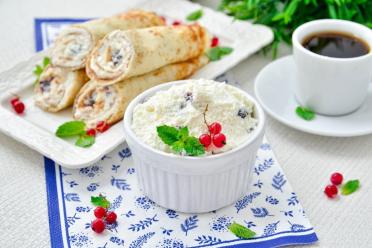 Sweet Vanilla Raisin Pancake Filling in 5 Minutes