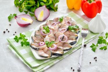 Garlic-Infused Mackerel Bites