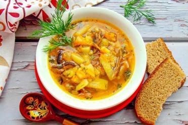 Hearty Porcini Mushroom and Potato Soup