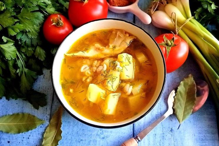 Hearty Chicken Barley Soup