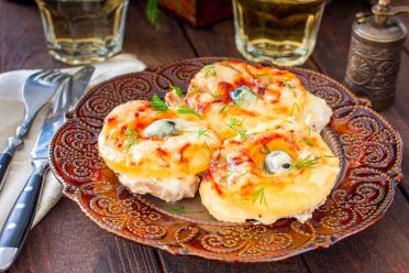 Festive Pineapple French-Style Baked Meat