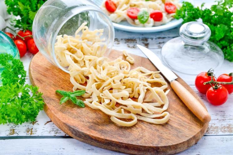 Homemade Lenten Noodles