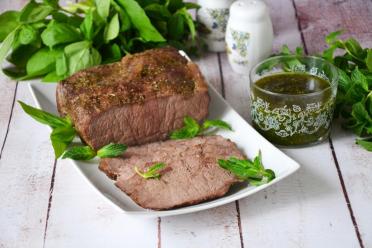 Oven-Baked Foil-Wrapped Beef Roast