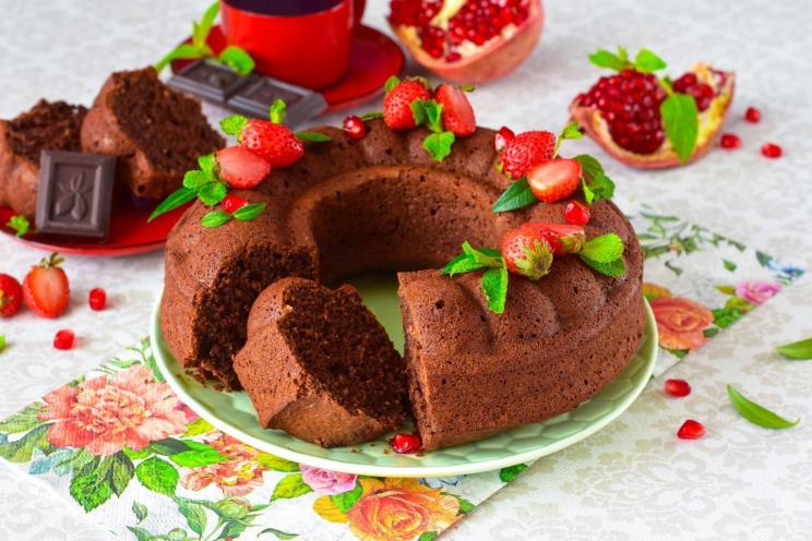 Oatmeal Flourless Chocolate Cake