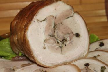 Oven-Baked Ukrainian Pork Belly Roll