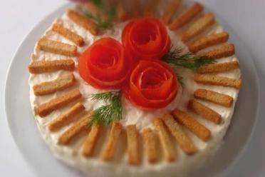 Festive Crab Stick Salad