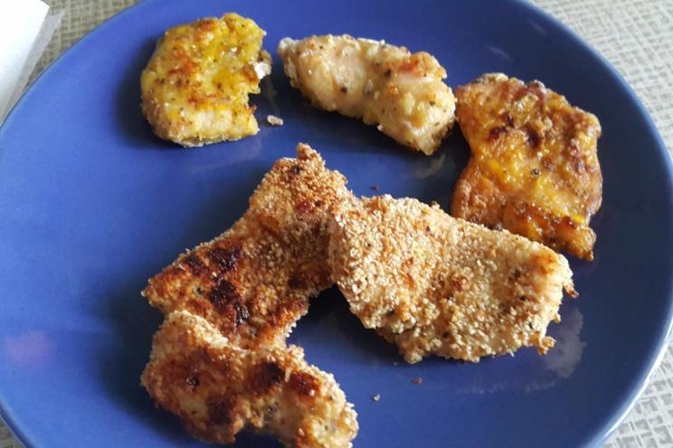 Two-Breaded Chicken Nuggets
