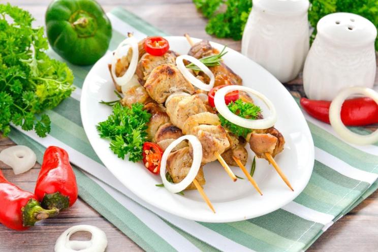 Slow Cooker Pork Kebabs