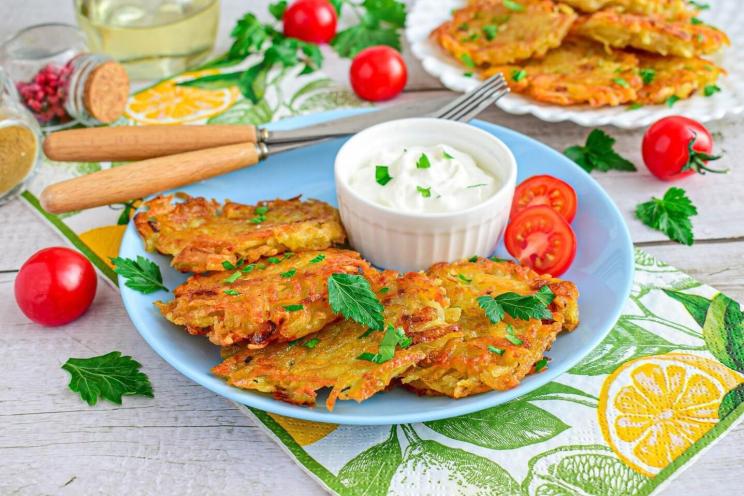 Flavorful Potato-Onion Pancakes