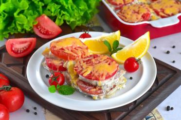 Oven-Baked Hake Fillet