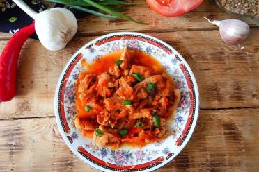 Savory Pork Gravy Skillet