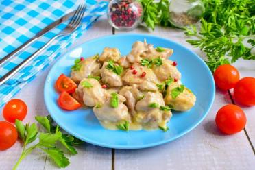 Quick & Easy Chicken in Creamy Sauce