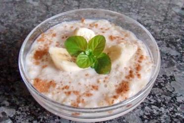 Banana Rice Pudding Delight