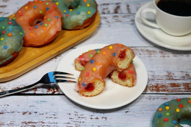 Homemade Filled American Donuts