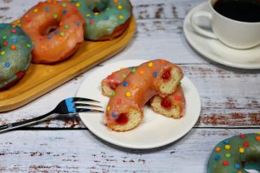 Homemade Filled American Donuts