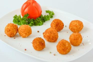Pan-Fried Cheese Balls