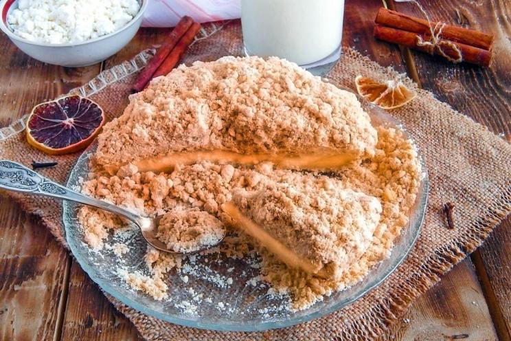 Easy Butter-Crust Cottage Cheese Pie