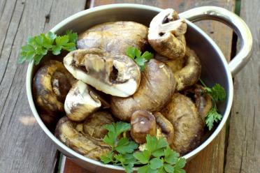 Grilled Charcoal Mushrooms: A Picnic Essential