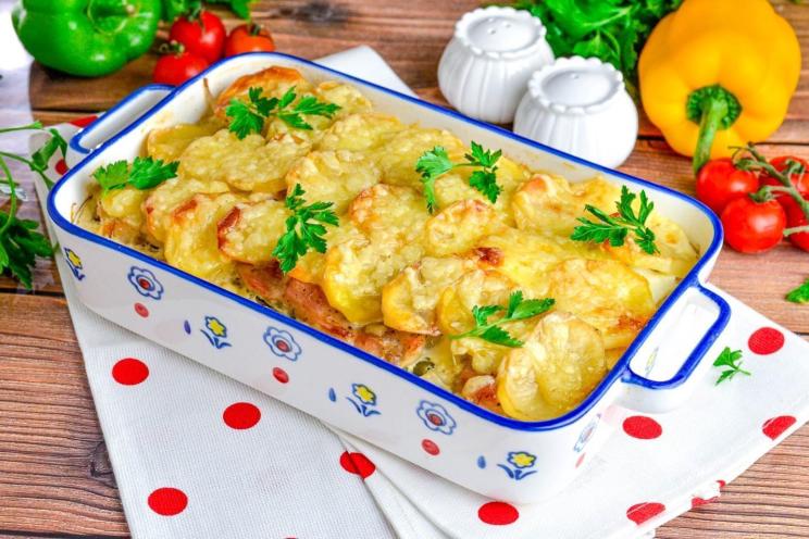 Oven-Baked Country-Style Pork with Potatoes