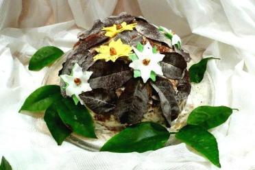 Autumn Leaves Cake