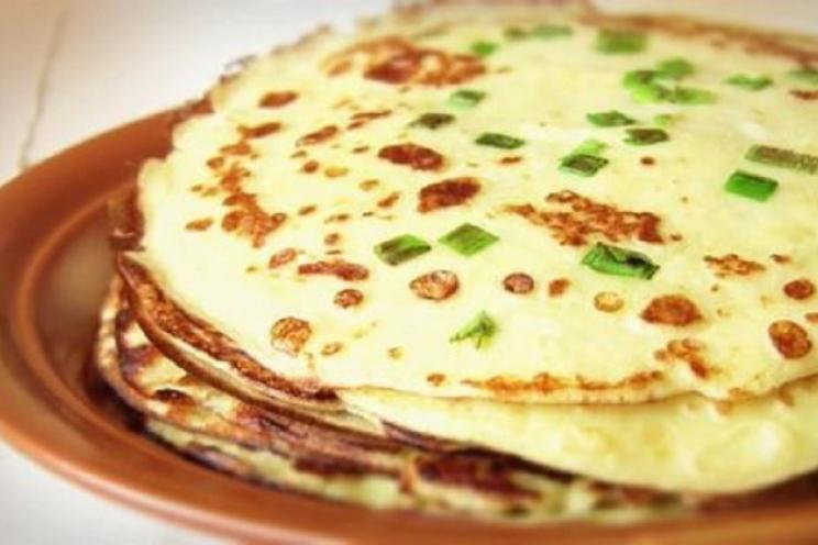 Potato Pancakes with Milk and Green Onions Potato Pancakes with Milk and Green Onions