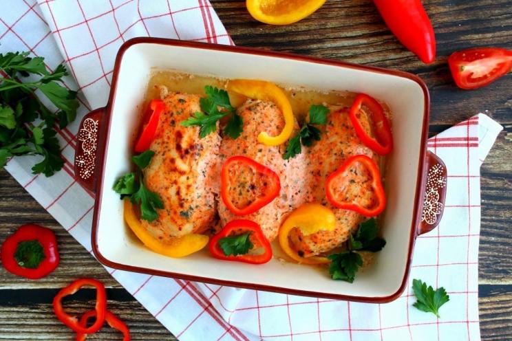 Oven-Baked Juicy Chicken Breasts Oven-Baked Juicy Chicken Breasts