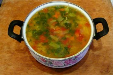 Simple Vegetable Peasant Soup