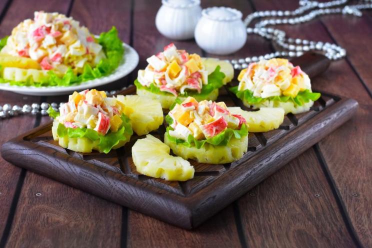 Crab and Pineapple Delight Appetizer