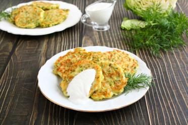 Flourless White Cabbage Cutlets