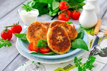Mushroom-Stuffed Potato Cutlets