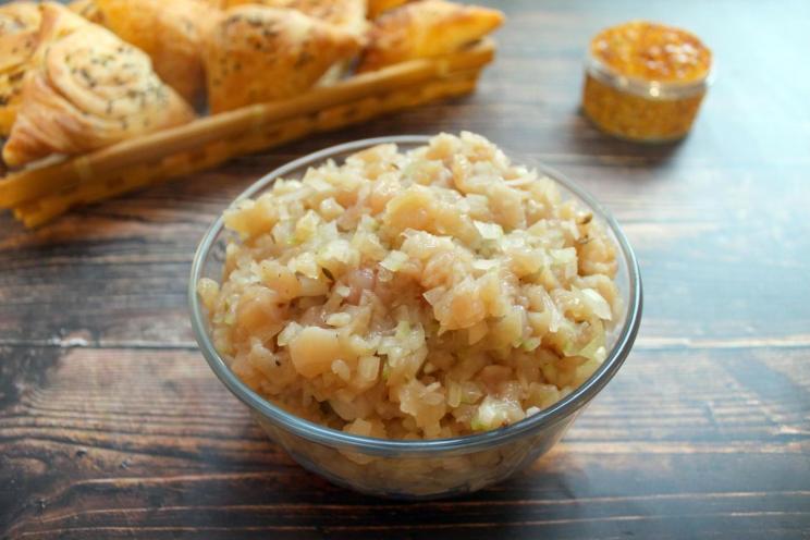 Juicy Chicken Samsa Filling