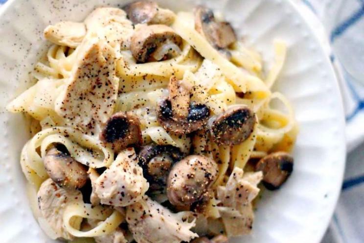 Chicken Mushroom Stroganoff
