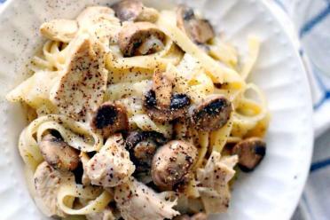Chicken Mushroom Stroganoff