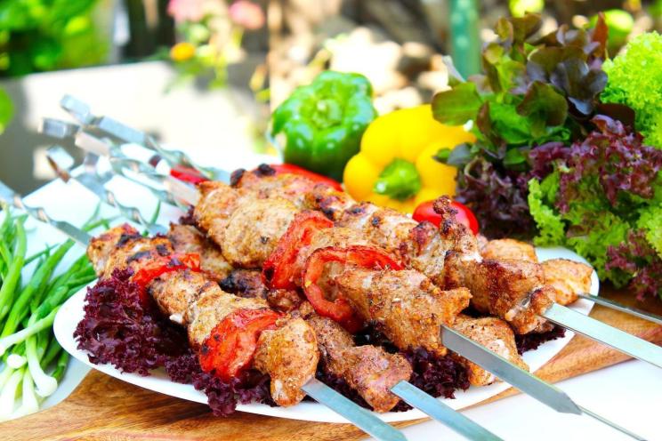 Grilled Tender Pork Shashlik