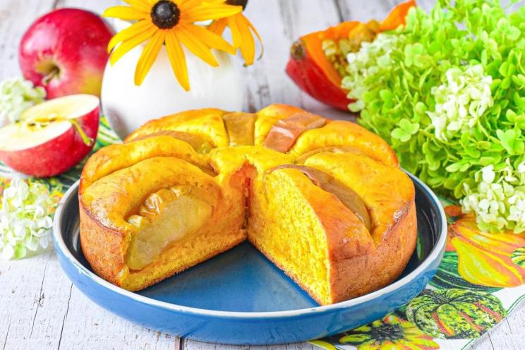 Pumpkin-Apple Delight Pie