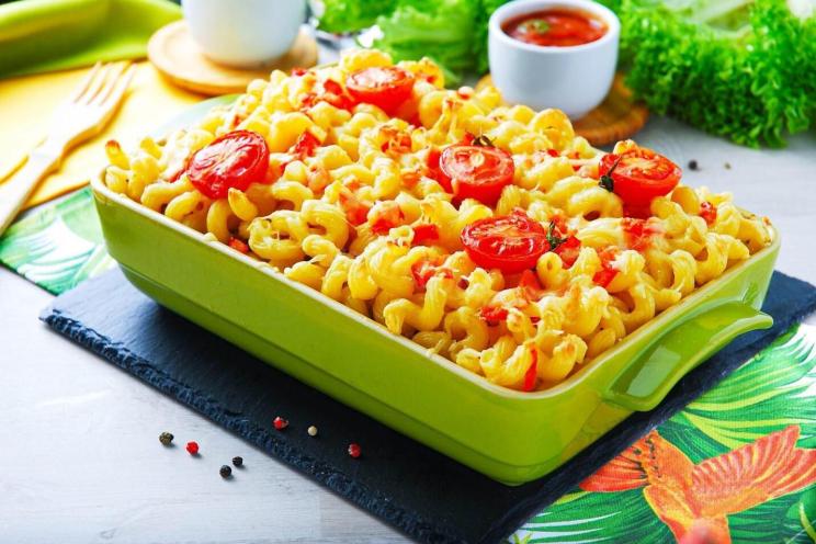 Cheesy Baked Pasta with Ground Meat