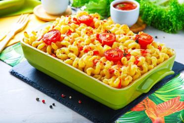 Cheesy Baked Pasta with Ground Meat