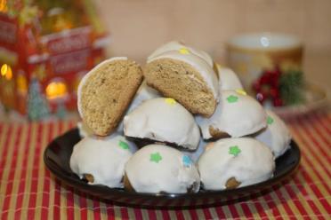Glazed Homemade Honey Gingerbread Cookies