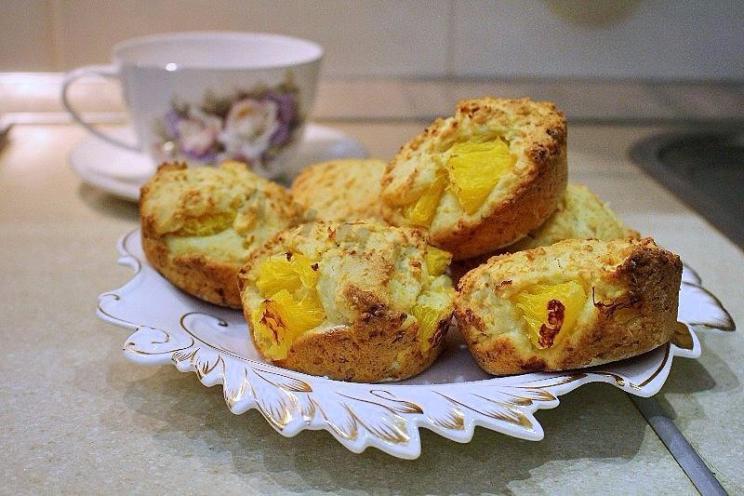 Orange-Infused Cottage Cheese Muffins Orange-Infused Cottage Cheese Muffins