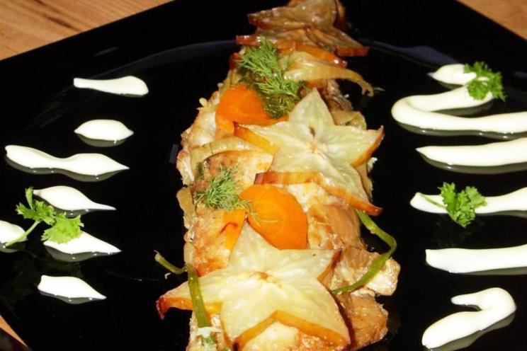 Hawaiian-Style Oven-Baked Fish Fillet