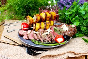 Grilled Juicy Beef Steak