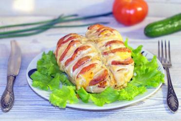 Baked Chicken Breasts with Tomatoes and Cheese